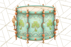 Irish Folk Elements Clipart, St. Patrick’s Day PNG, Celtic Product Image 3