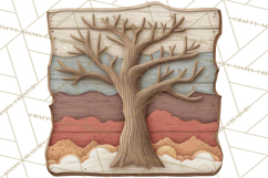 Rustic Winter Decor Clipart PNG Cozy Farmhouse Product Image 4