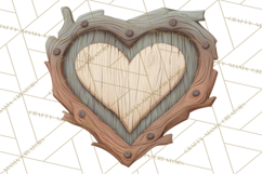 Rustic Winter Decor Clipart PNG Cozy Farmhouse Product Image 2