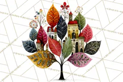 Forest Friends Woodland Animals PNG Clipart Mushrooms Art Product Image 2