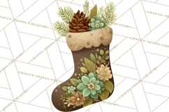 Rustic Winter Decor Clipart PNG Cozy Farmhouse Product Image 4