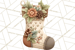 Rustic Winter Decor Clipart PNG Cozy Farmhouse Product Image 3