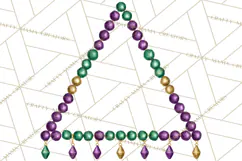 Jazz & Brass Mardi Gras Clipart, Carnival Music PNG Product Image 2