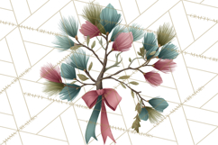 Rustic Winter Decor Clipart PNG Cozy Farmhouse Product Image 3