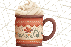 Rustic Winter Decor Clipart PNG Cozy Farmhouse Product Image 4