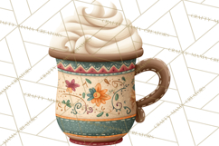 Rustic Winter Decor Clipart PNG Cozy Farmhouse Product Image 5