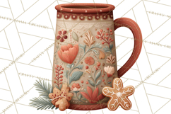 Rustic Winter Decor Clipart PNG Cozy Farmhouse Product Image 2
