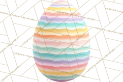 Easter Egg Clipart PNG, Decorated Easter Eggs Clip Art Product Image 4