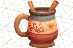 Rustic Winter Decor Clipart PNG Cozy Farmhouse Product Image 4