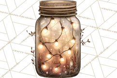 Rustic Winter Decor Clipart PNG Cozy Farmhouse Product Image 5