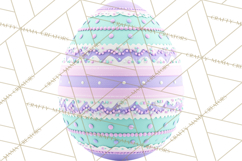 Easter Egg Clipart PNG, Decorated Easter Eggs Clip Art Product Image 5