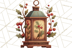 Rustic Winter Decor Clipart PNG Cozy Farmhouse Product Image 2