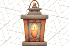 Rustic Winter Decor Clipart PNG Cozy Farmhouse Product Image 3