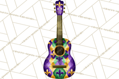 Jazz &amp; Brass Mardi Gras Clipart, Carnival Music PNG Product Image 4