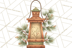 Rustic Winter Decor Clipart PNG Cozy Farmhouse Product Image 4