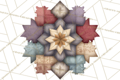 Rustic Winter Decor Clipart PNG Cozy Farmhouse Product Image 3