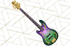 Jazz & Brass Mardi Gras Clipart, Carnival Music PNG Product Image 3