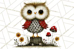 Forest Friends Woodland Animals PNG Clipart Mushrooms Art Product Image 4