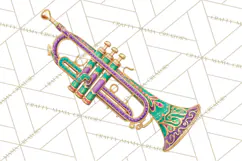 Mardi Gras Clipart PNG Party Icons Masks Beads Fleur De Lis Product Image 3