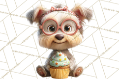 Lucky Animals Clipart, St. Patrick’s Day PNG, Cute Shamrock Product Image 5