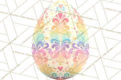 Easter Egg Clipart PNG, Decorated Easter Eggs Clip Art Product Image 5
