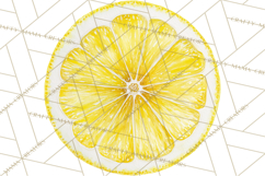 Vintage Lemon Botanical PNG Clipart, Citrus Fruit Product Image 2