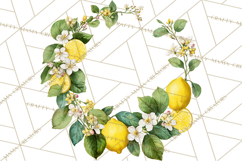 Vintage Lemon Botanical PNG Clipart, Citrus Fruit Product Image 5