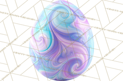 Easter Egg Clipart PNG, Decorated Easter Eggs Clip Art Product Image 4