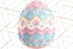 Easter Egg Clipart PNG, Decorated Easter Eggs Clip Art Product Image 5