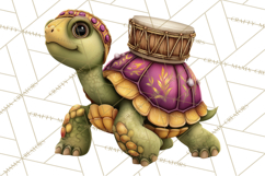 Carnival Animals Parade Clipart, Mardi Gras PNG Product Image 3
