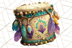 Carnival Animals Parade Clipart, Mardi Gras PNG Product Image 4