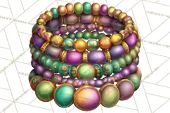 Carnival Animals Parade Clipart, Mardi Gras PNG Product Image 2