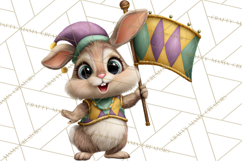 Carnival Animals Parade Clipart, Mardi Gras PNG Product Image 3