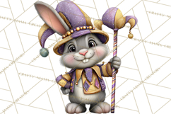 Carnival Animals Parade Clipart, Mardi Gras PNG Product Image 4