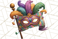 Carnival Animals Parade Clipart, Mardi Gras PNG Product Image 5