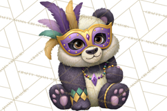 Carnival Animals Parade Clipart, Mardi Gras PNG Product Image 3