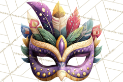 Carnival Animals Parade Clipart, Mardi Gras PNG Product Image 5
