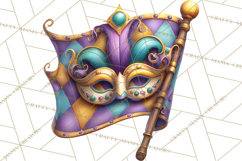 Carnival Animals Parade Clipart, Mardi Gras PNG Product Image 3