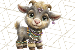 Carnival Animals Parade Clipart, Mardi Gras PNG Product Image 4