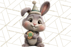 Lucky Animals Clipart, St. Patrick’s Day PNG, Cute Shamrock Product Image 2