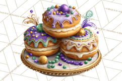 Carnival Animals Parade Clipart, Mardi Gras PNG Product Image 3