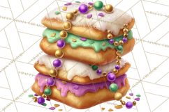 Carnival Animals Parade Clipart, Mardi Gras PNG Product Image 4
