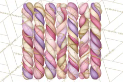 Retro Valentine Candy Shop Clipart PNG Pastel Sweets Product Image 3