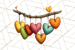 Quirky Valentine Monster Clipart PNG for Cute Printable Product Image 3