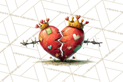Quirky Valentine Monster Clipart PNG for Cute Printable Product Image 5