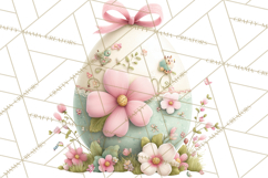 Easter Farm Animals Clipart PNG, Farm Animals Easter Eggs Product Image 5