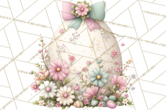 Easter Farm Animals Clipart PNG, Farm Animals Easter Eggs Product Image 2