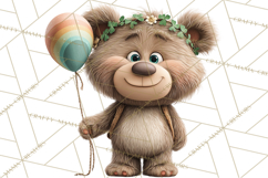 Lucky Animals Clipart, St. Patrick’s Day PNG, Cute Shamrock Product Image 2