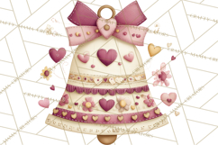 Retro Valentine Candy Shop Clipart PNG Pastel Sweets Product Image 2