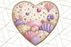 Retro Valentine Candy Shop Clipart PNG Pastel Sweets Product Image 2